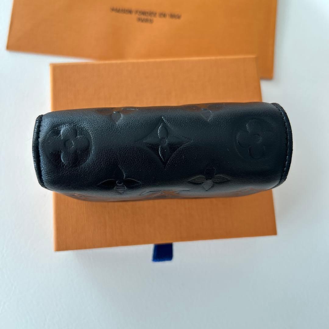 ルイヴィトン　ポルトフォイユルー　ノワール　黒　ラムレザー