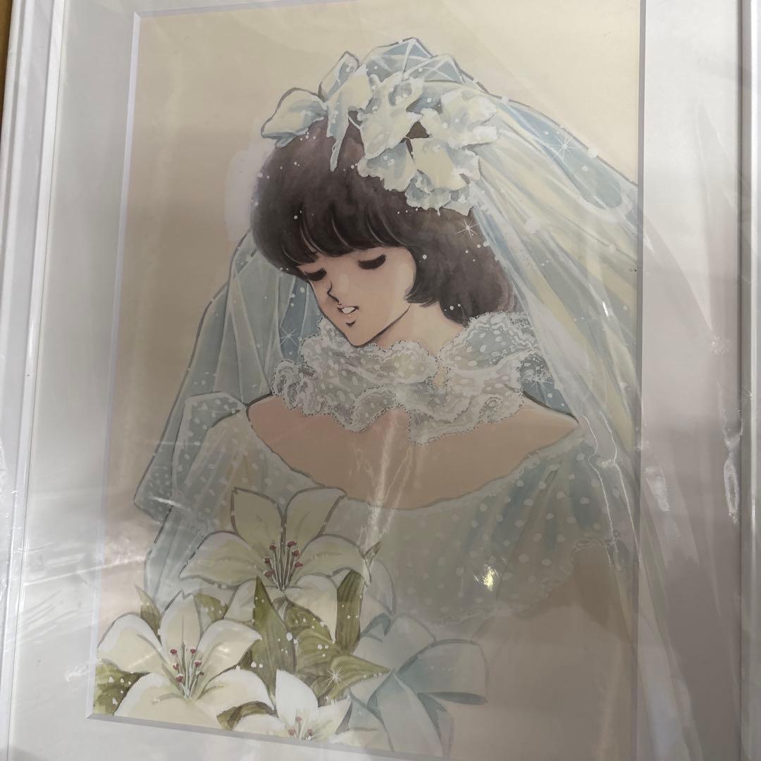 あだち充 画業55周年記念　あだち充展　みゆき　複製原画　花嫁　複製原画D