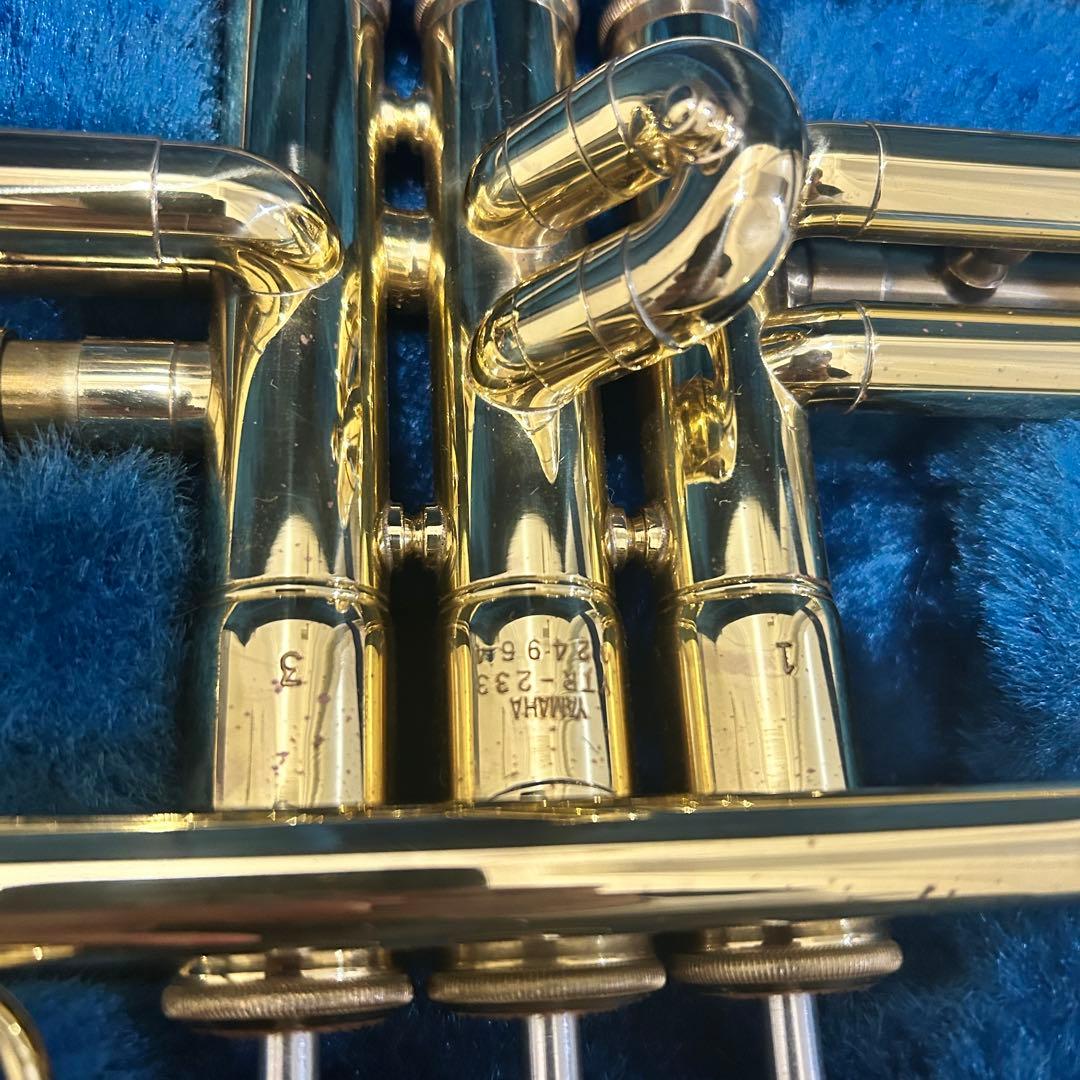 【やや美品】YAMAHA トランペットYTR-233 ケース付き