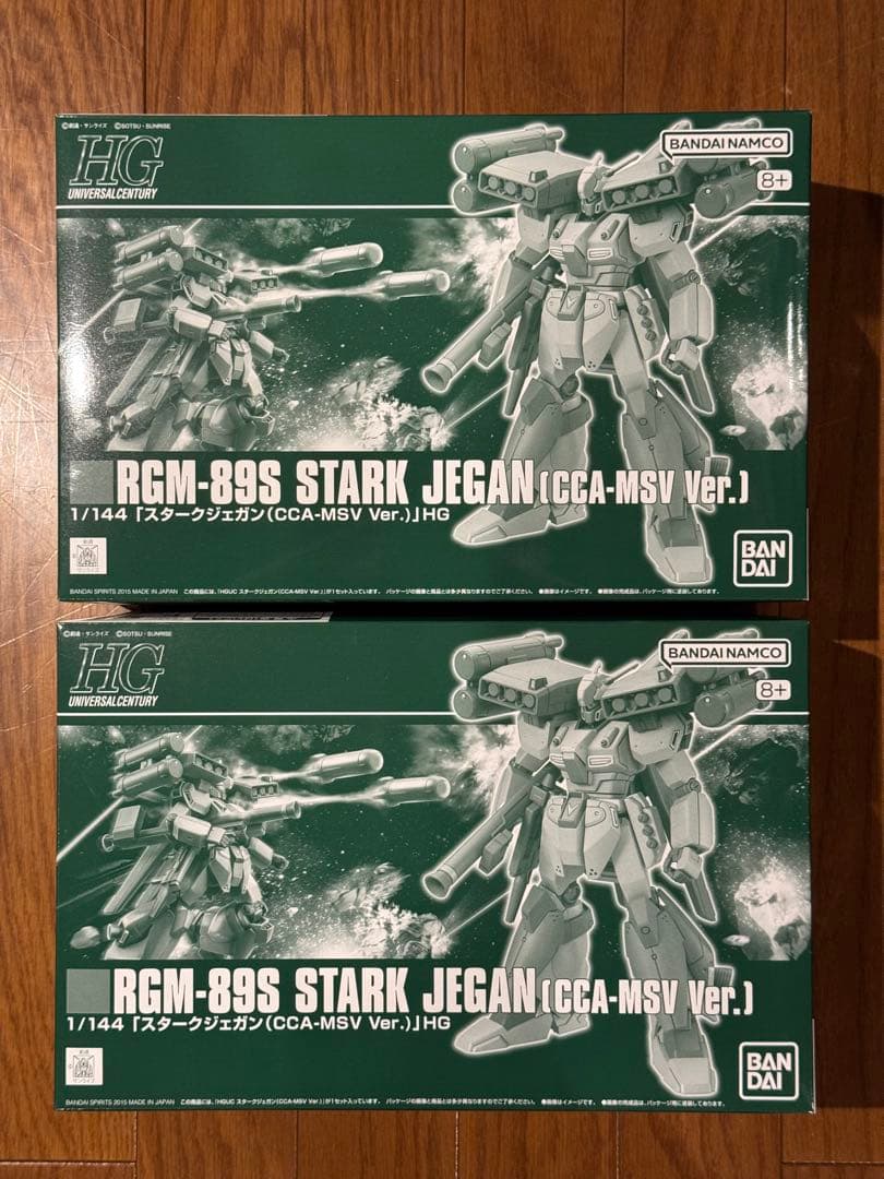 2個セット ガンプラ HG スタークジェガン（ＣＣＡ-ＭＳＶ Ｖｅｒ．）