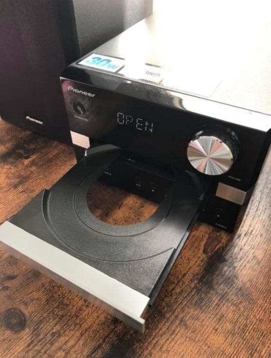 【美品】Pioneer X-EM22 CDミニコンポ Bluetoothブラック