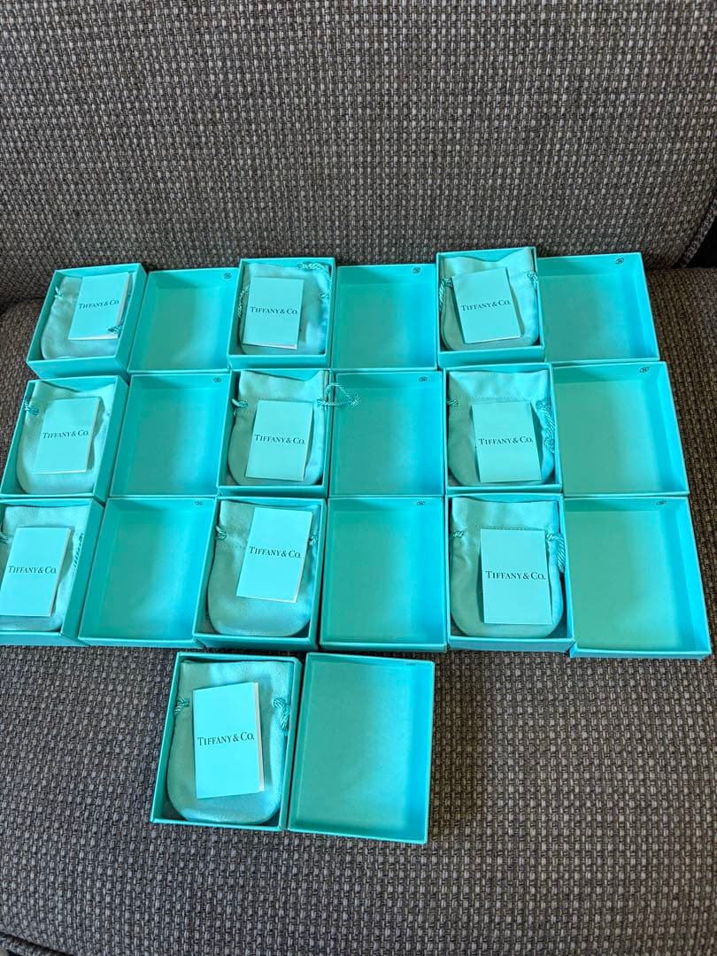 現行品　極美品　ティファニー　空箱　巾着袋　取扱説明書 10セット
