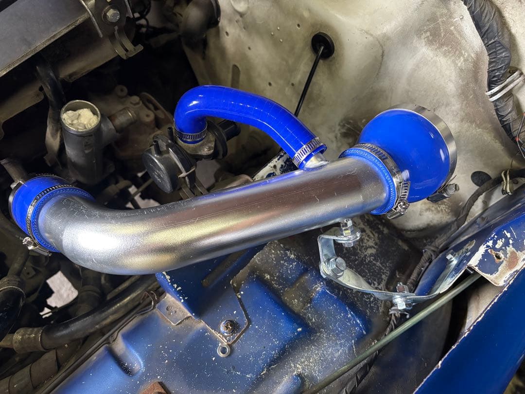 【にしくーん】ジムニーJA11 TRUSTGReddyアルミ製インテークP