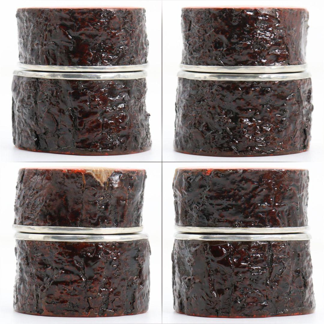 祥雲作 玄々斎好 筆柿香合 茶道具 共箱　C867　N6