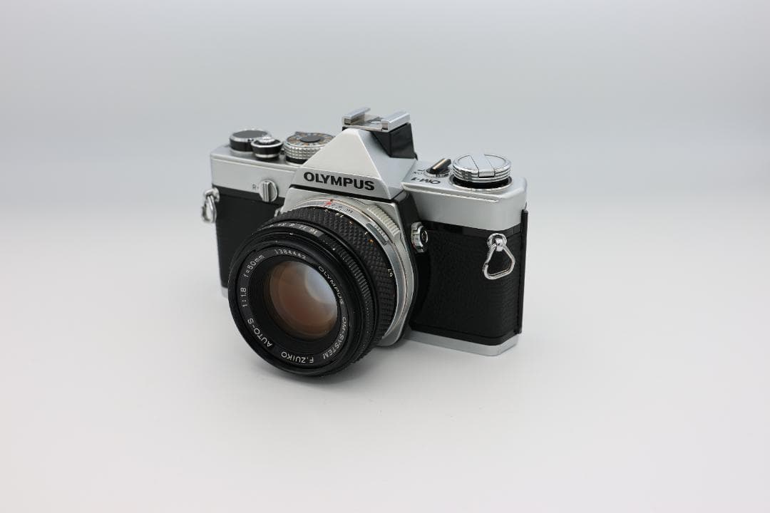【整備品】オリンバス　OLYMPUS OM-1　一眼レフカメラ レンズ付