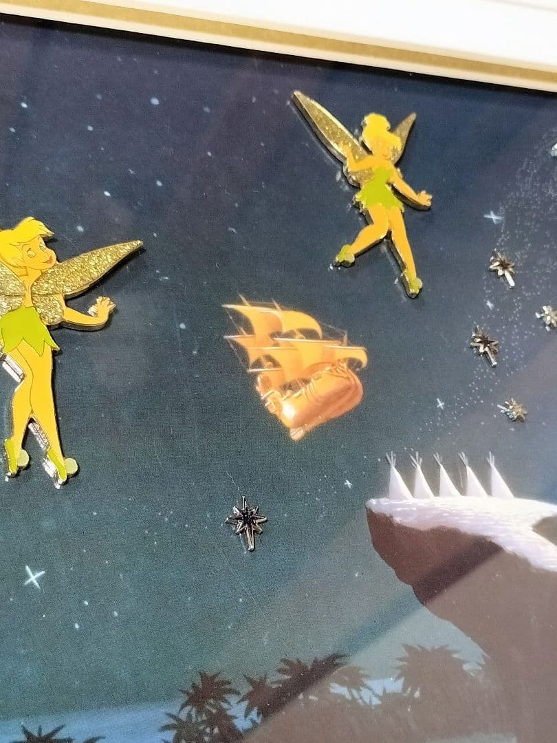 L*J様 ディズニー　ティンカーベル　ピンバッジ絵画　限定2500　ピーター・パ