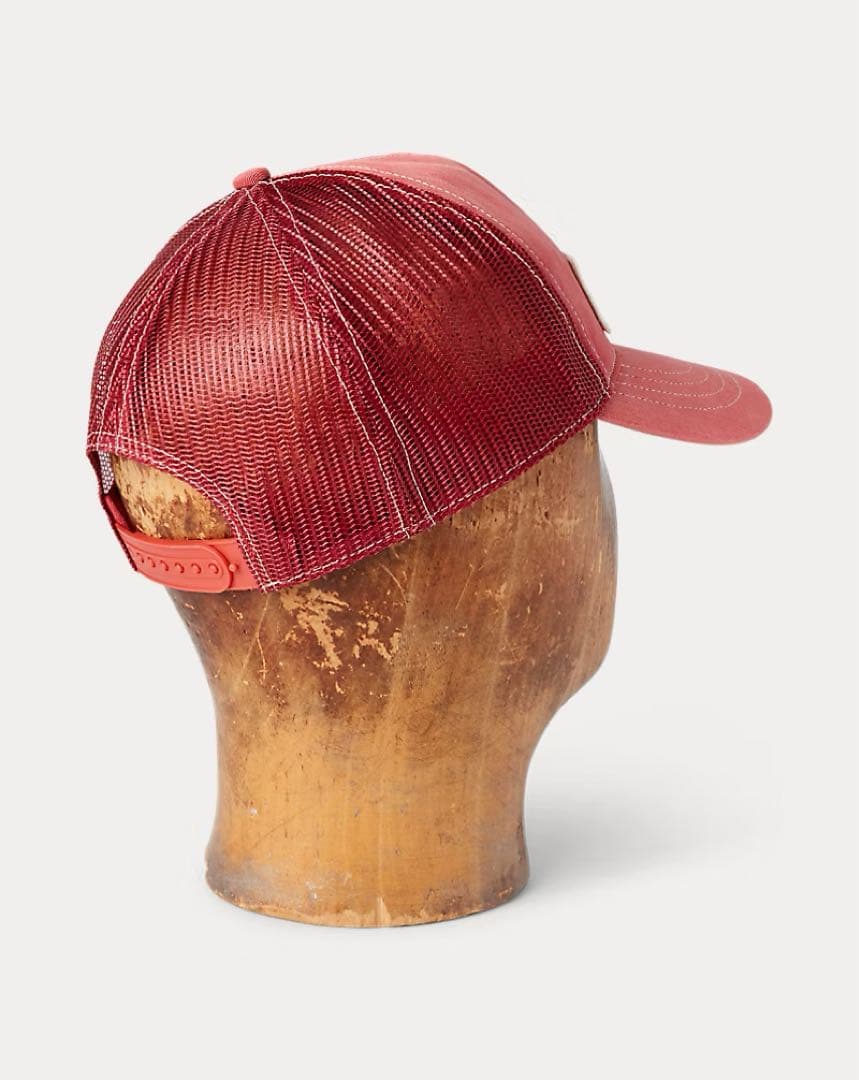 【RRL】ロゴパッチ ツイル トラッカー キャップ 新品、未使用