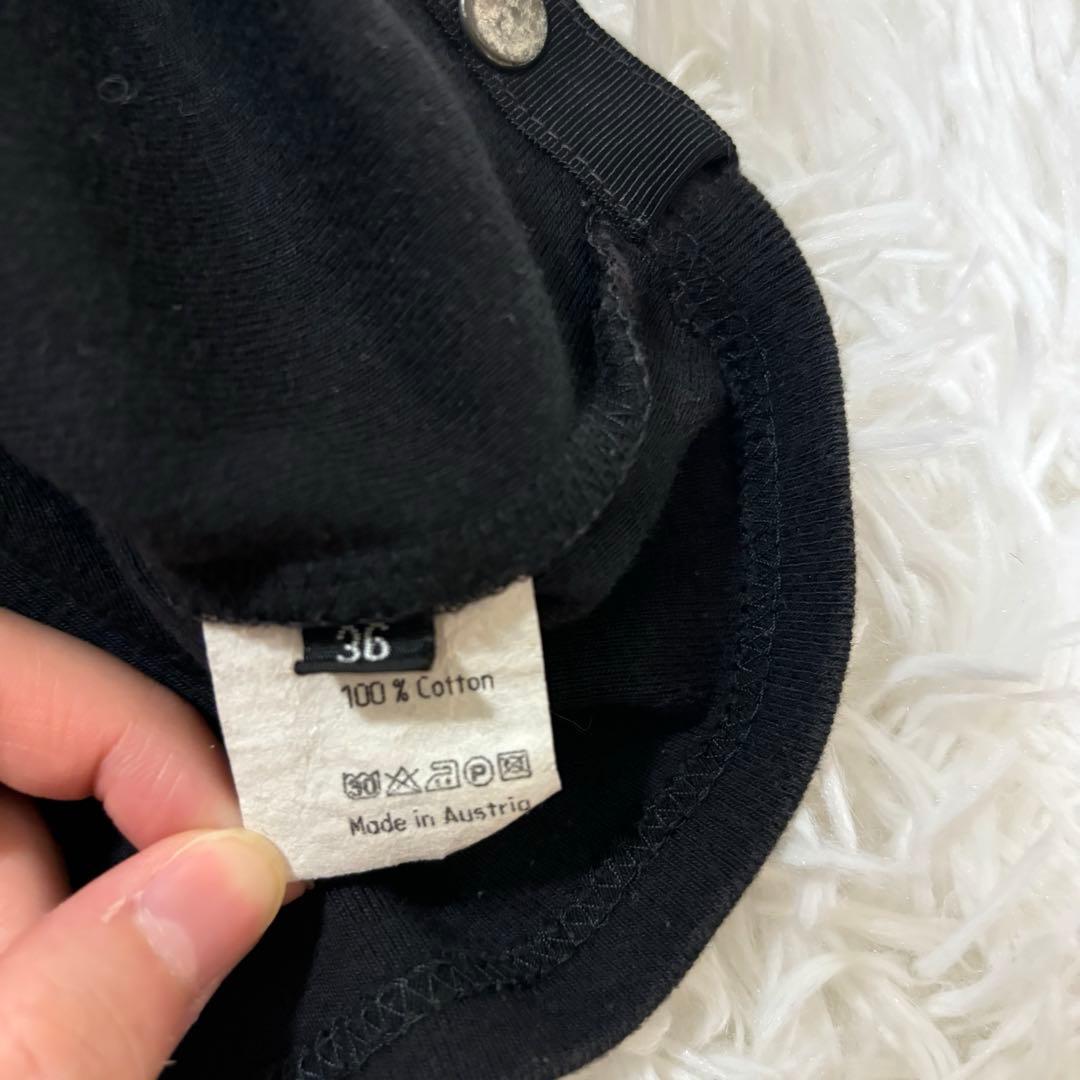 kostas murkudis コスタスムルクディス　ブラックタンクトップ　36