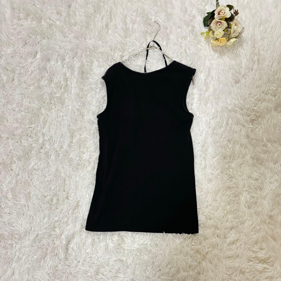 kostas murkudis コスタスムルクディス　ブラックタンクトップ　36