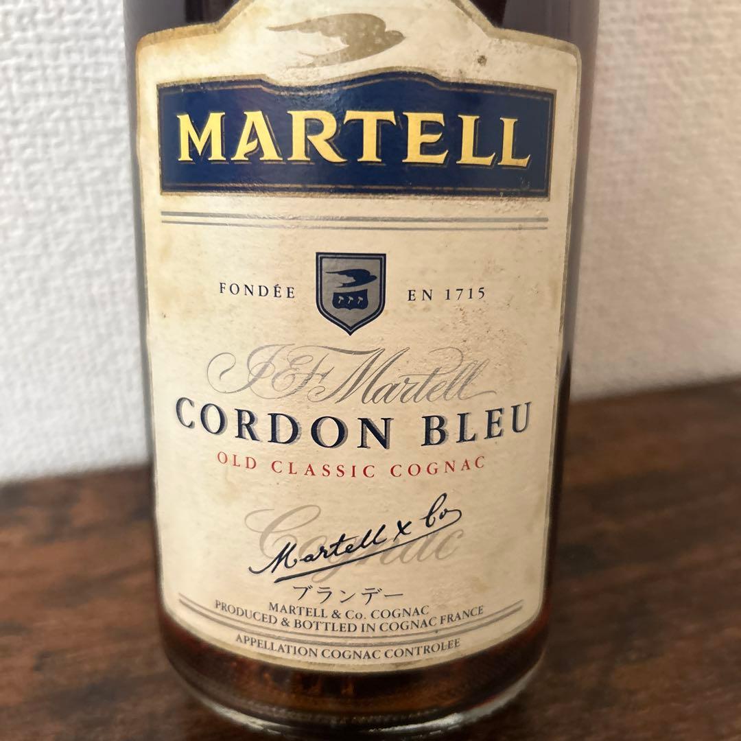 H*e様 【未開栓】MARTELL CORDON BLEU コニャック 40%