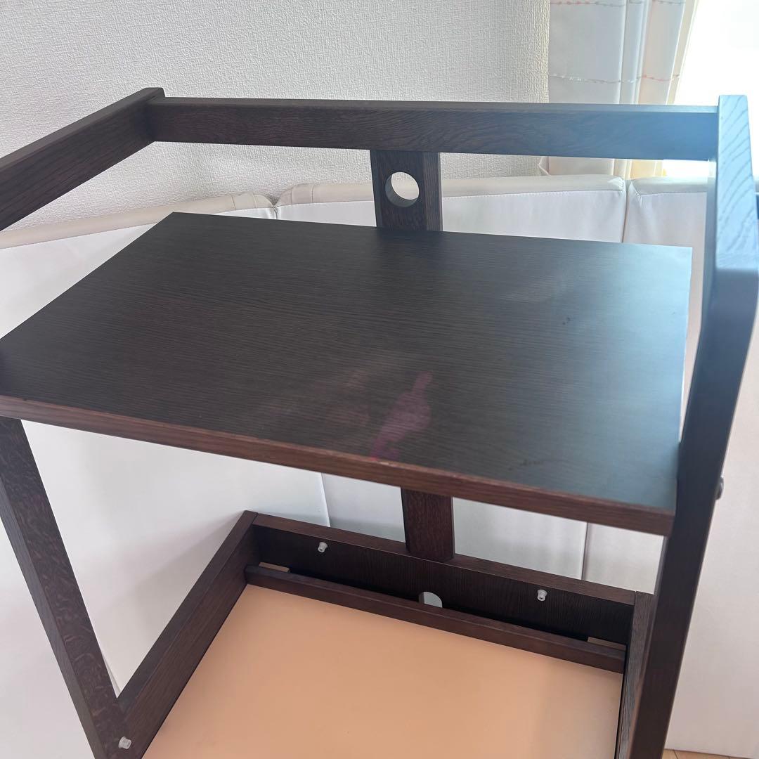 karimoku カリモク　パソコンラック パソコンデスク　オーク　コンセント6