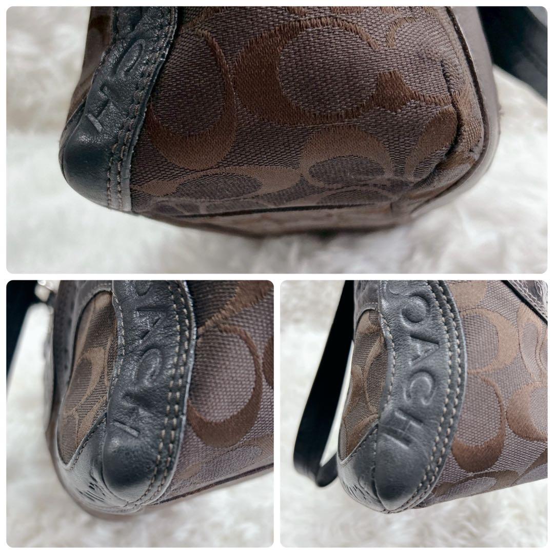 ✨イチイ✨COACH コーチ ハンドバッグ シグネチャー パッチワーク