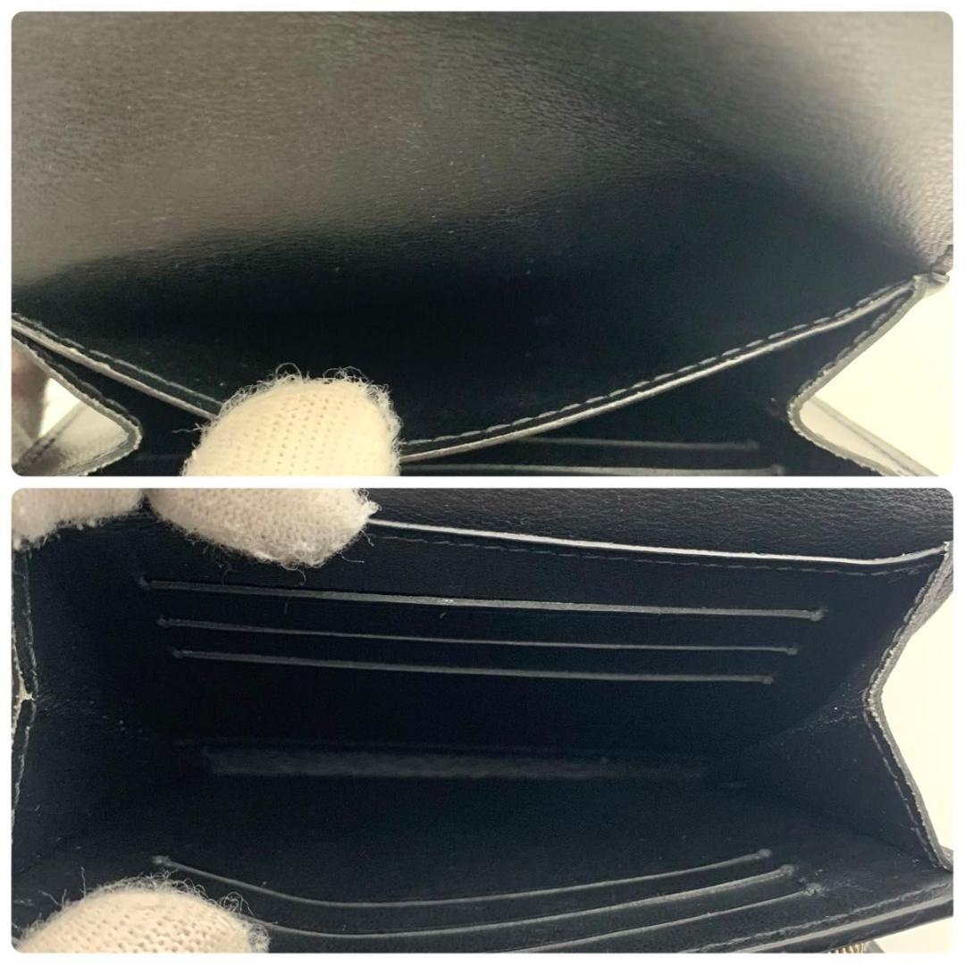 鑑定済み ルイヴィトン ポルトフォイユ イリス コンパクト 財布 マヒナ 黒