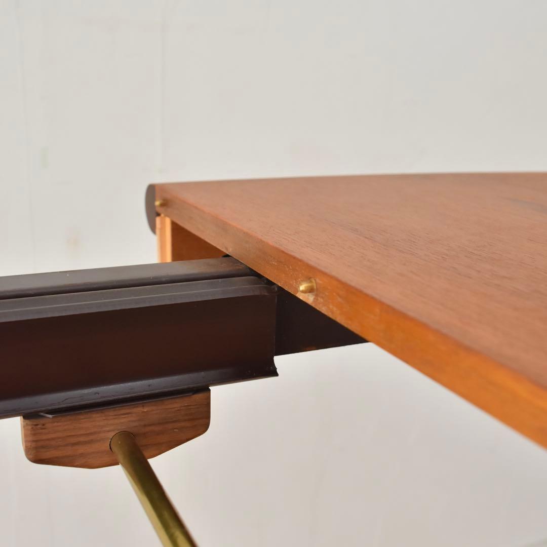 デンマーク Gudme チーク 北欧ヴィンテージ オーバルエクステンション