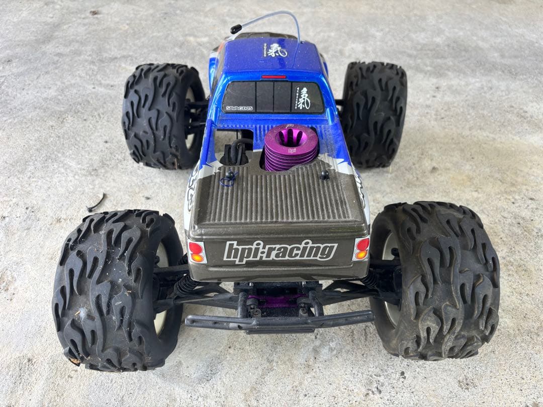 サベージ25 HPI エンジンラジコンカー