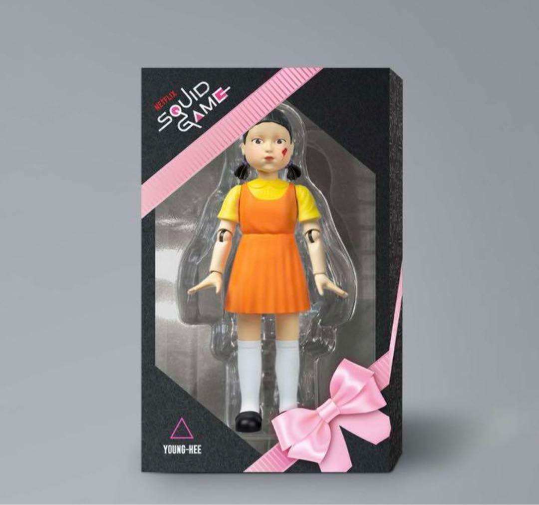 SQUID GAME イカゲーム ヨンヒ 人形　フィギュア　VCD kaws