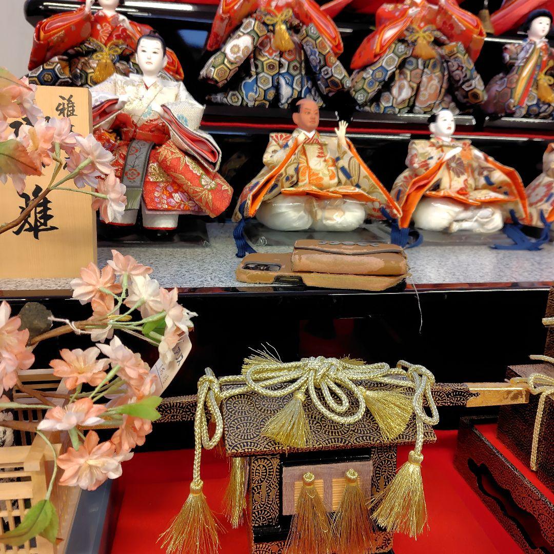 まこちゃん大特価展示品　五段飾り雛人形セット初節句