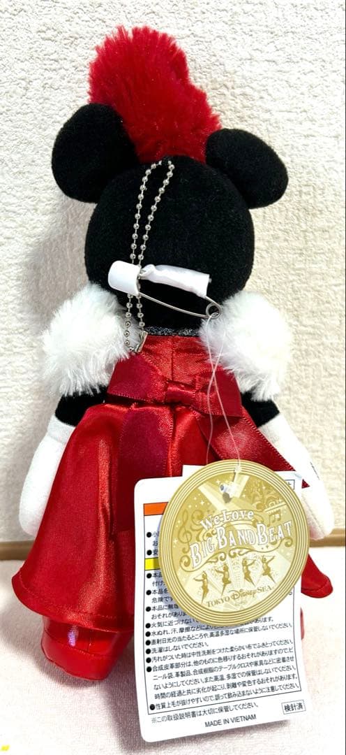 ディズニー　ディズニーシー　BBB ミッキー　ミニー　ぬいぐるみバッチ等　5点