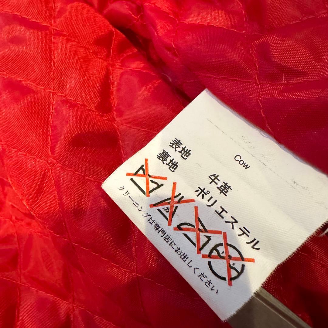 特大3L ホーンワークス　レザージャケット　シングル　ライダース　メンズ　白