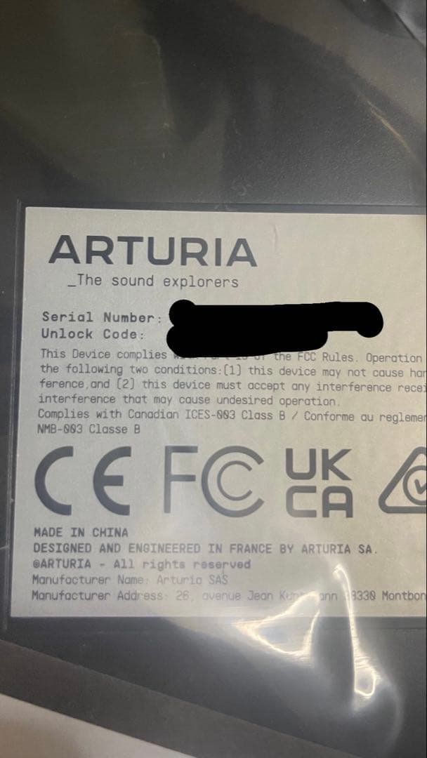 ARTURIA mini lab 3 midiキーボード