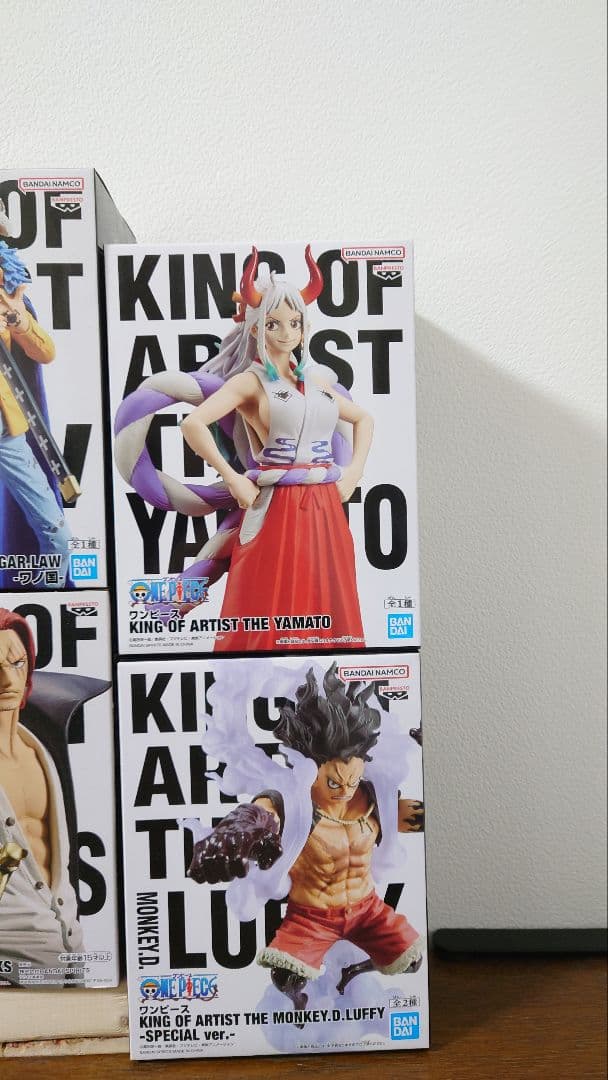 【ワンピースフィギュア】KINGOFARTISTシリーズ6個セット