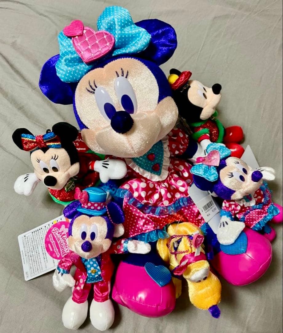 パルパルーザ ミニー 27点まとめ売り ファンキャップ ぬいぐるみ バッグ