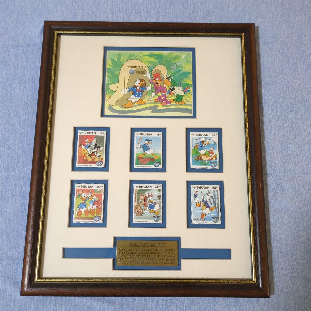 ドナルドダック　スタンプ・アート・ギャラリー