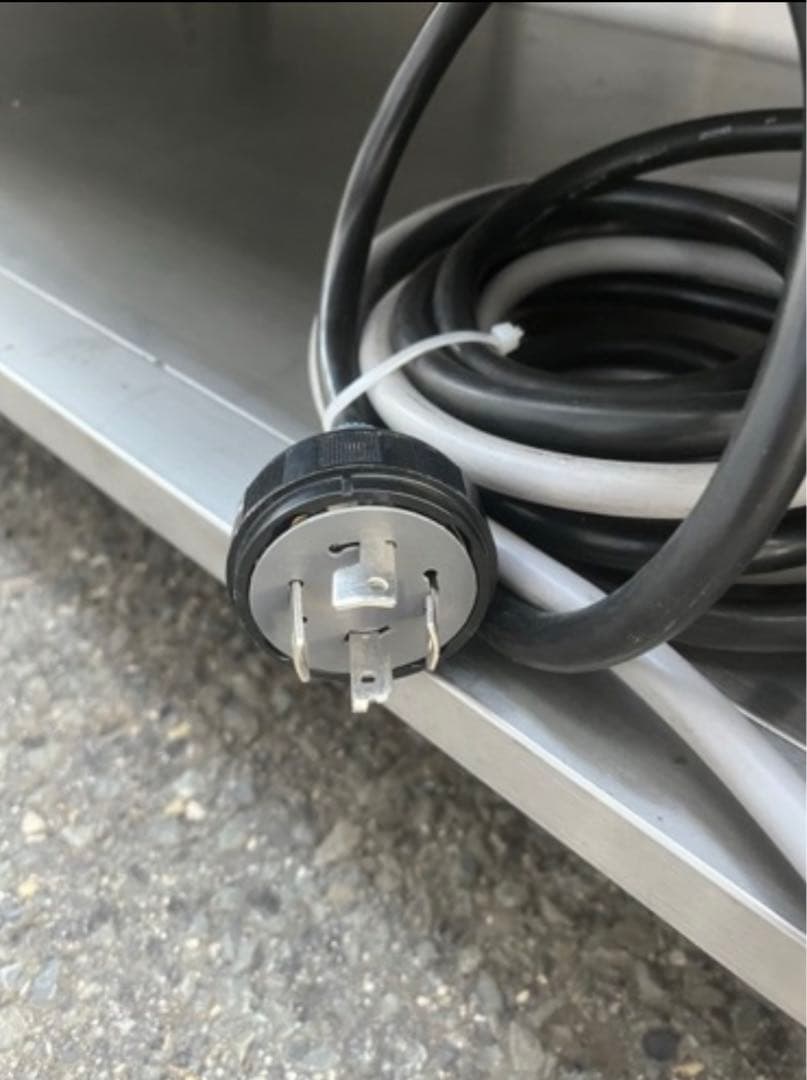 希少 特注品 美品 対面ホットショーケース 三相 200V 照明/単相 100V