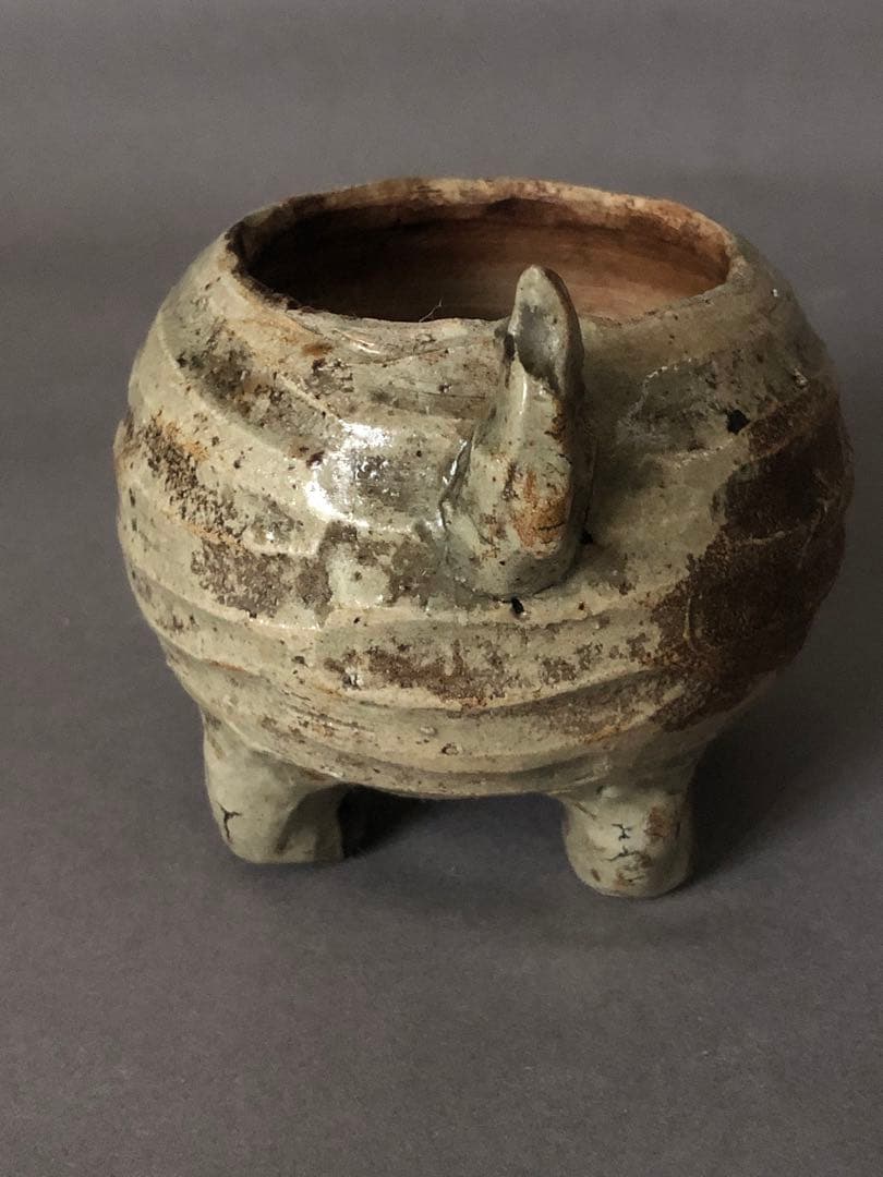 骨董　獅子の香炉　アンティーク