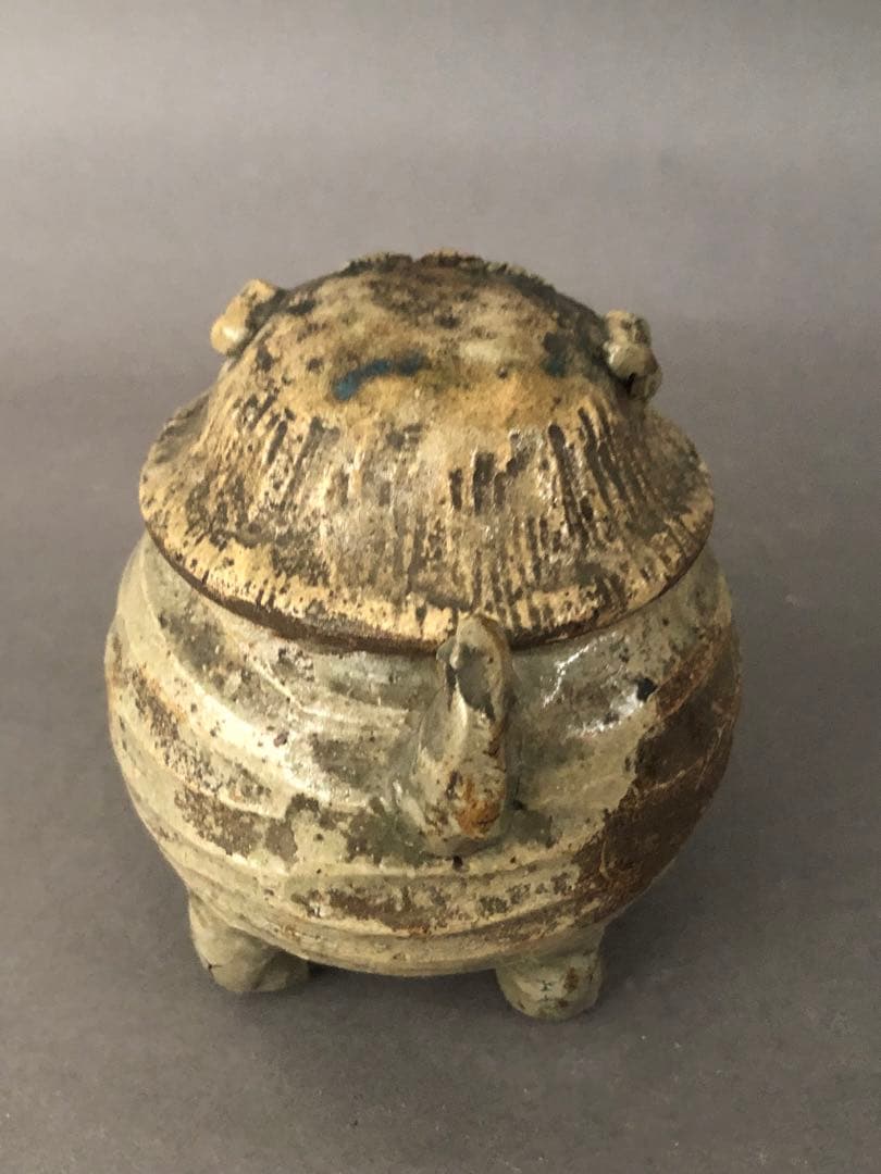 骨董　獅子の香炉　アンティーク