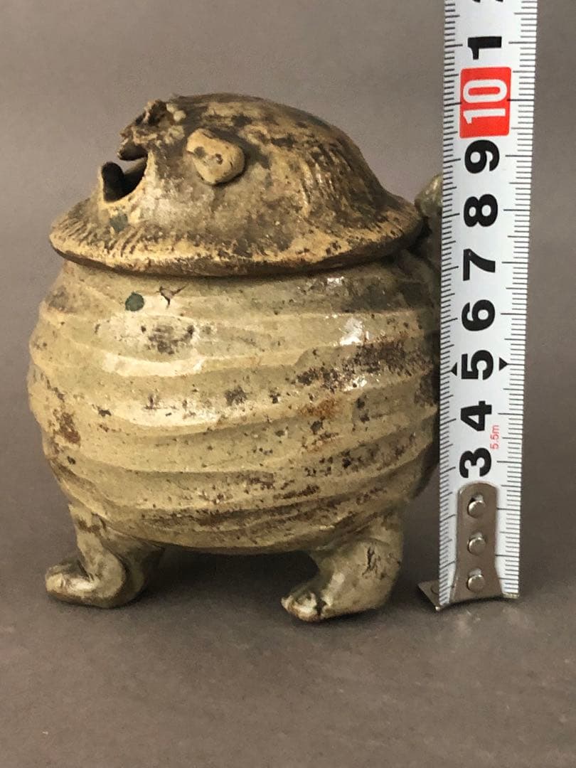 骨董　獅子の香炉　アンティーク