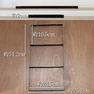 【wwhyw584 さま専用】DIY 棚受け金物 アイアン フレーム シェルフ