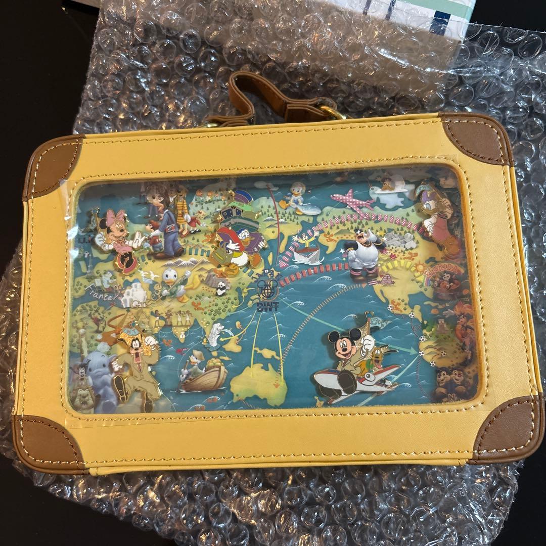 【未使用品】激レア 限定ピンバッジセット「DWT ディズニーワールドトラベル」
