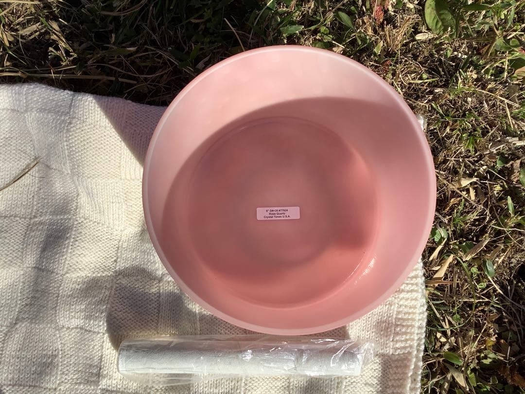 tomoe ローズクオーツ8インチD♯+35 お値下げ10日まで