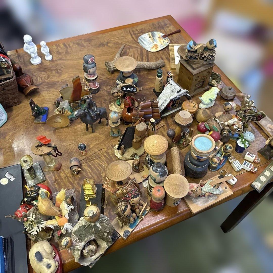 日本人形・こけし 1民芸品 ②和紙のお人形と ③もう一つのコケシのまとめ