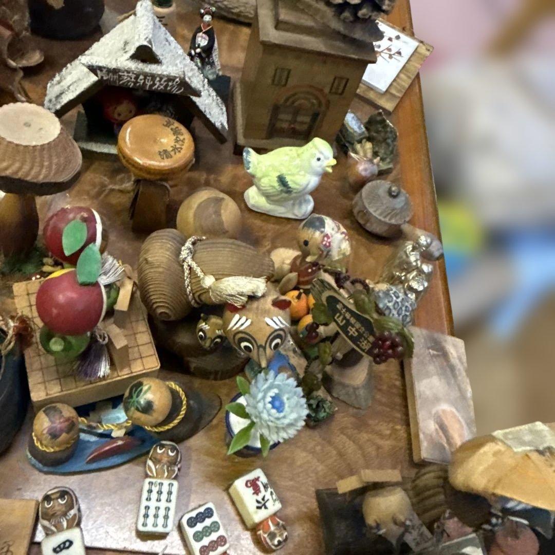 日本人形・こけし 1民芸品 ②和紙のお人形と ③もう一つのコケシのまとめ