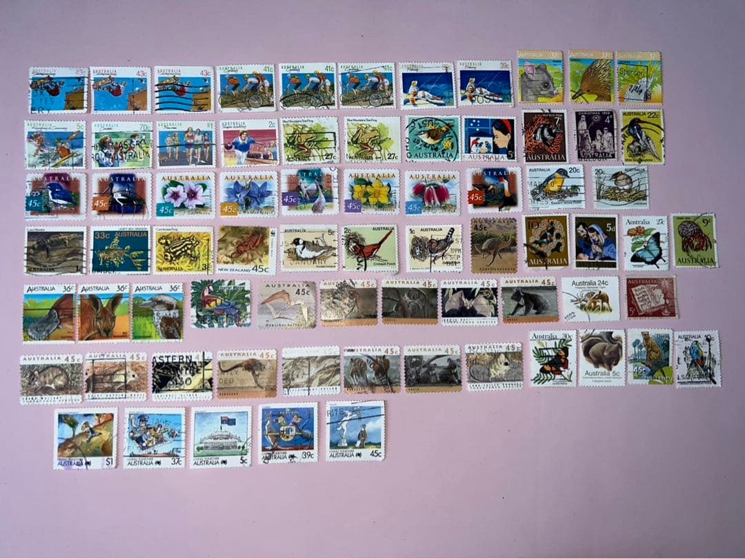 激レア　送料無料　英連邦British Empire 使用済み切手 2000種