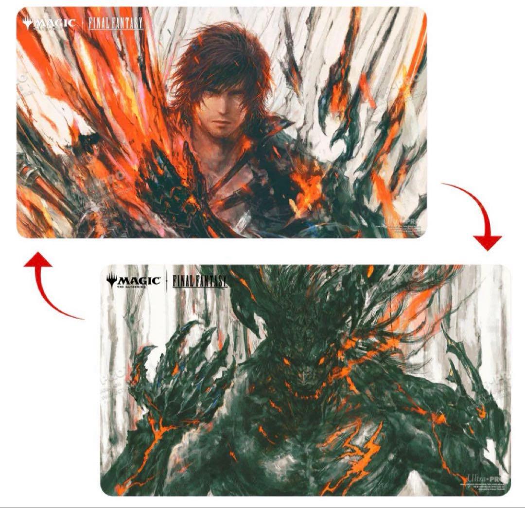 ウルトラプロ/FF 《クライヴ：ドミナント/イフリート》両面プレイマット