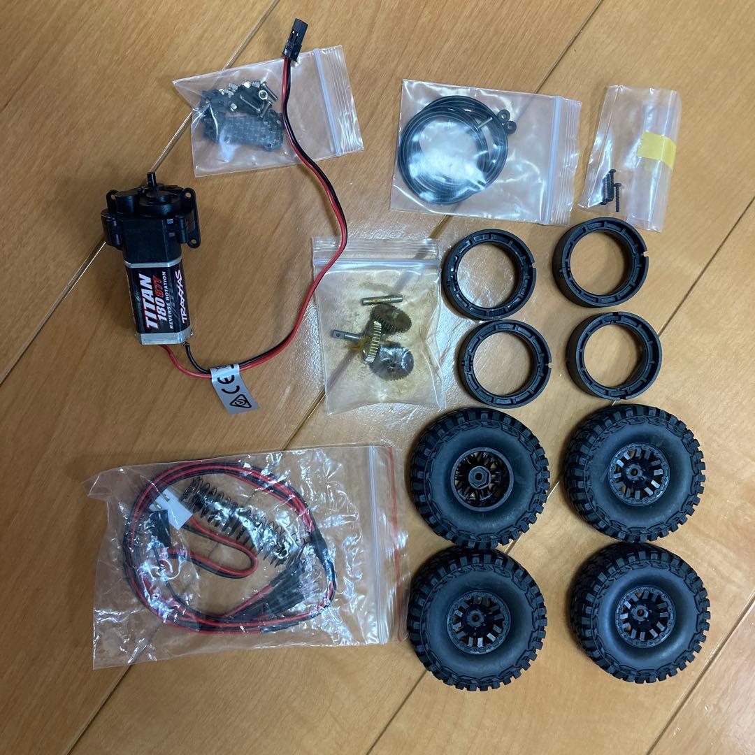 トラクサスTRX4M INJORA IR40フルカスタム ローレンジギア変更済み