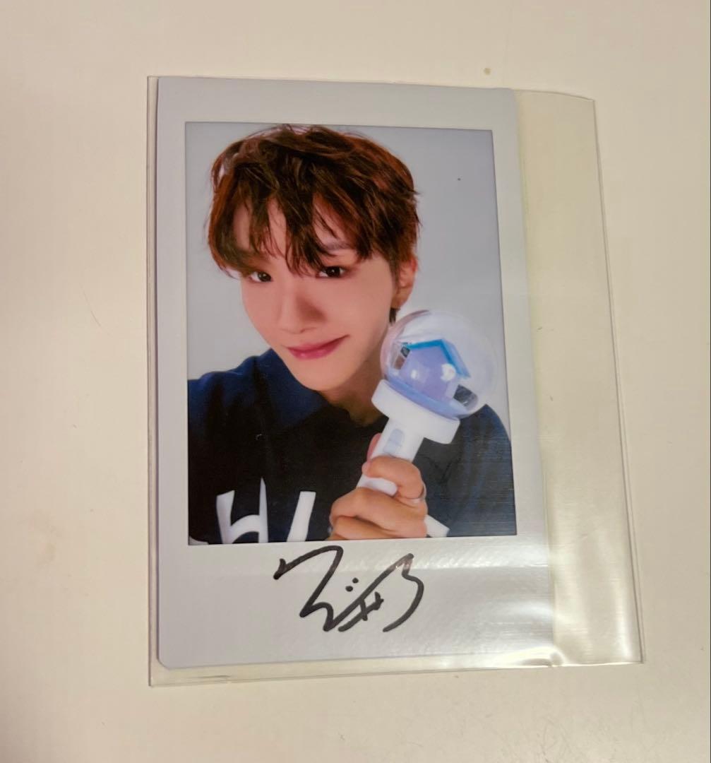 BOYNEXTDOOR WOONHAK インスタントフォトカード　サイン