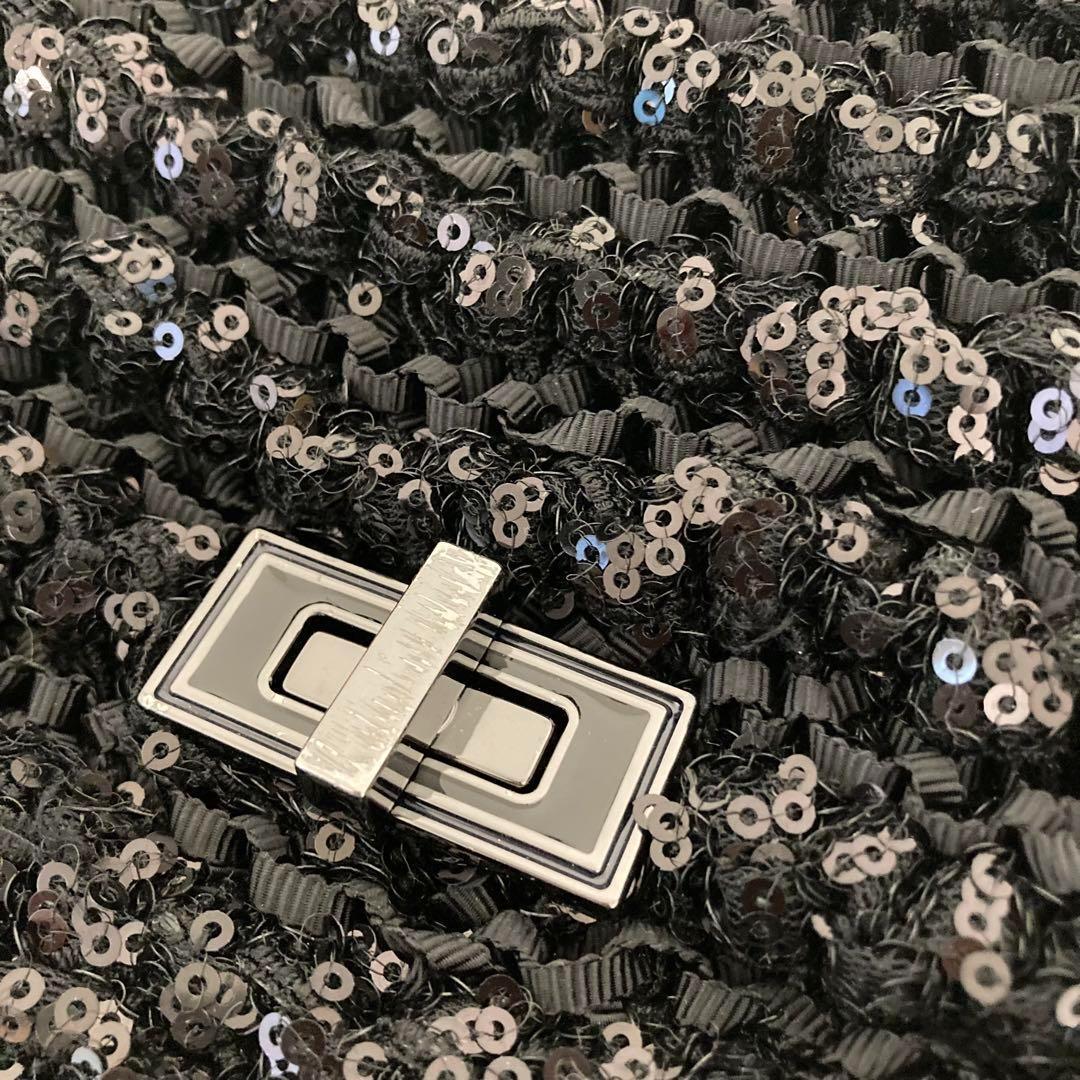 希少　アンテプリマ　ルッケット　ワンショルダー　レザー　ブラッグ　スパンコール