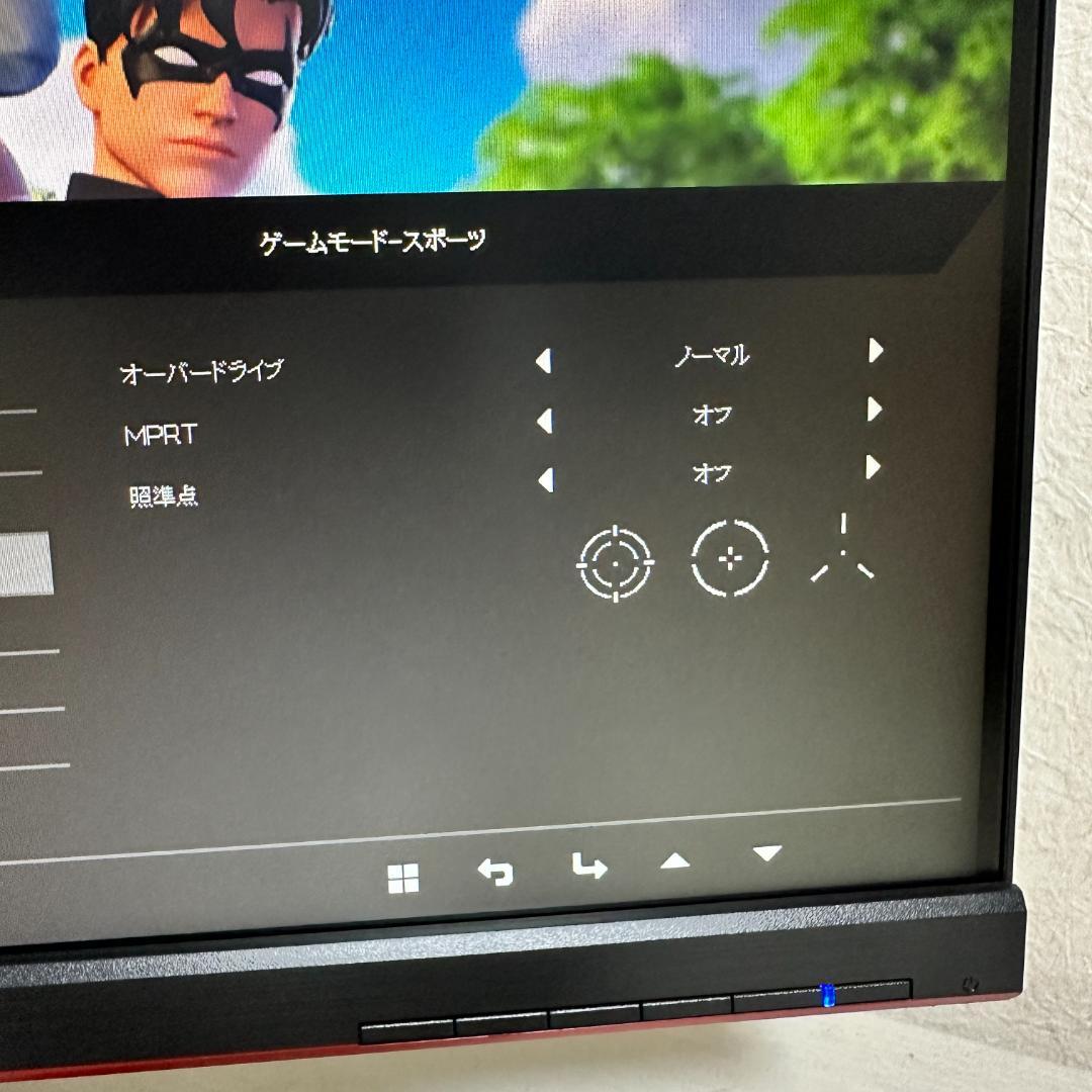 最終値下げ　acer 240Hz対応 24.5インチ ゲーミングモニター