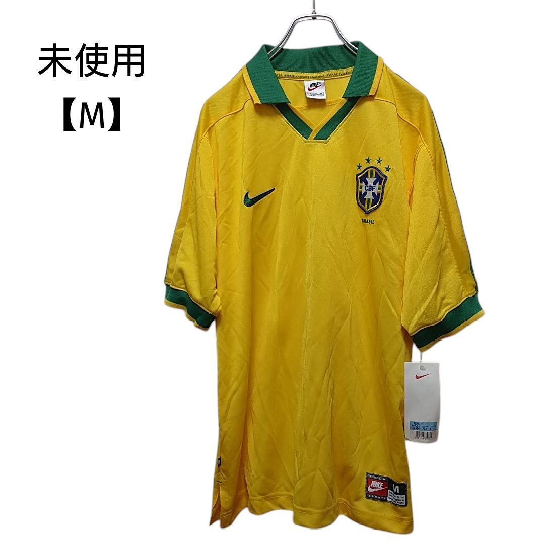 (未使用)ナイキ 1997年コパ・アメリカ ブラジル代表ユニフォーム Mサイズ