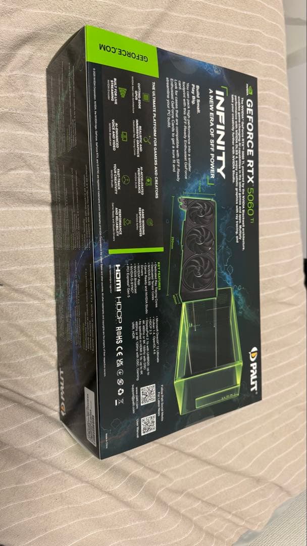 【未使用】GeForce RTX 5060 Ti 16GB