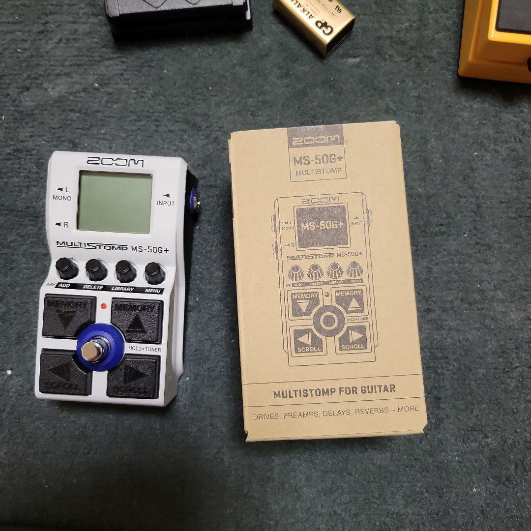 ZOOM MS-50G+　純正アダプター付き