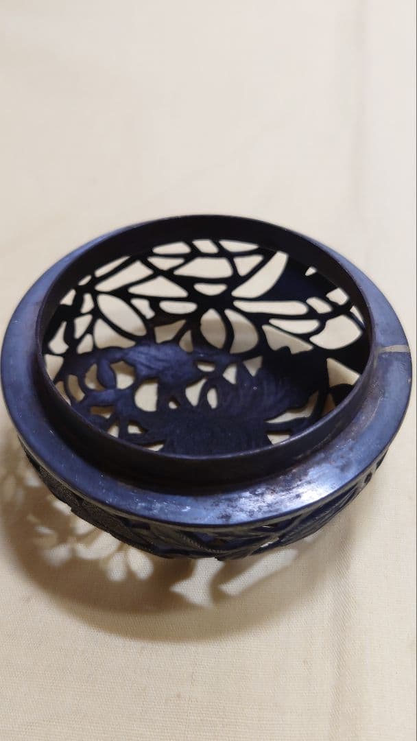 香炉　純銀火屋