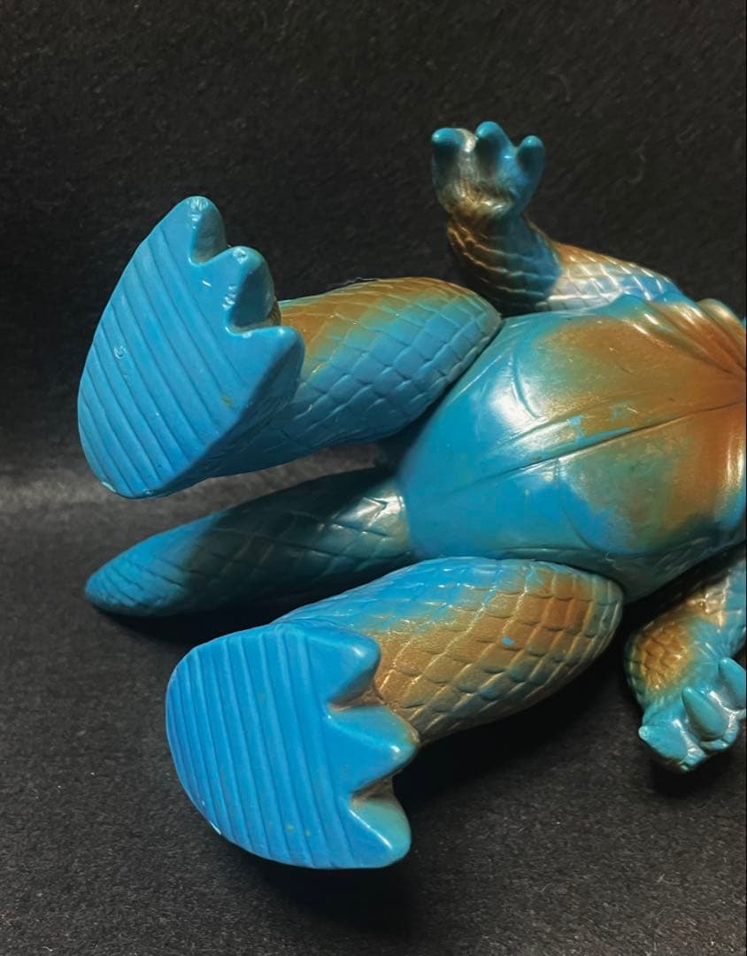 マルサン ゴメス 青色成型 ブラウン1966年 当時物 ウルトラQ 完品 美品