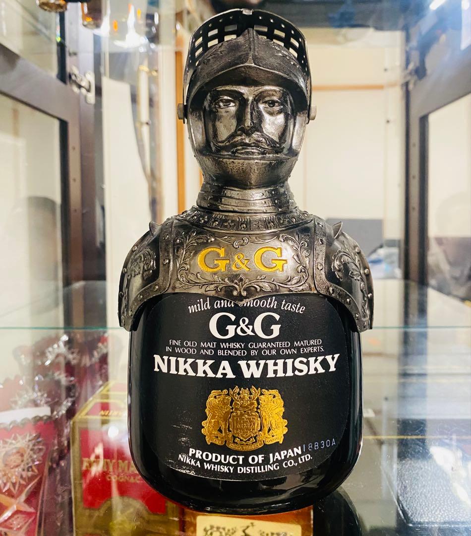 NIKKA WHISKY G&G 騎士ボトル 760ml.