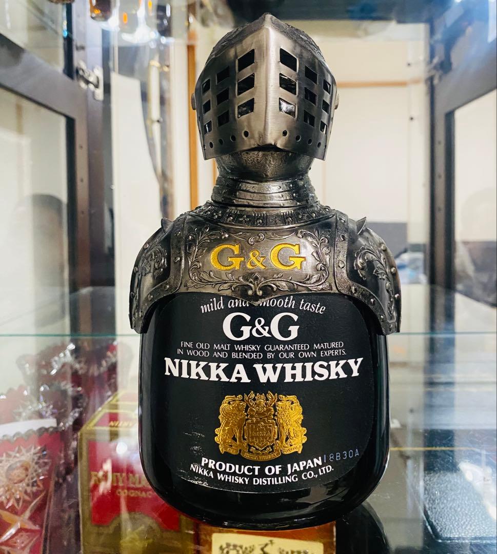 NIKKA WHISKY G&G 騎士ボトル 760ml.