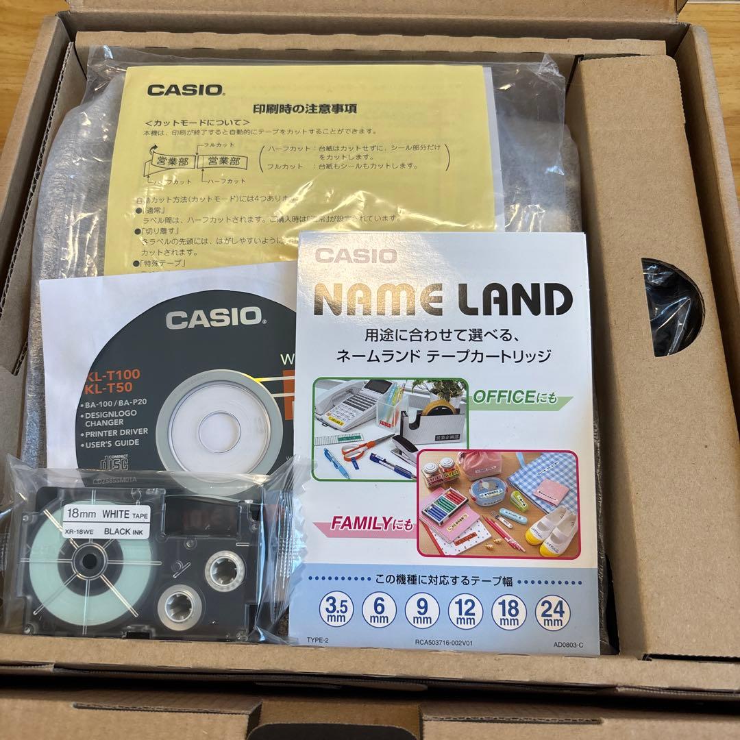 オフィス用品 CASIO KL-T100